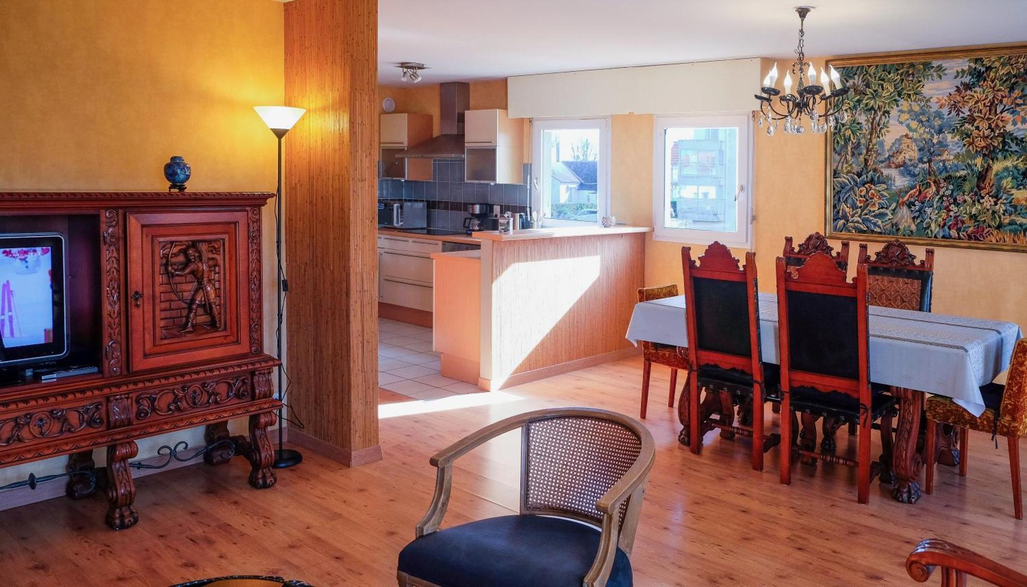Appartement Lumineux, 80M2, Au Calme, 10Mn A Pieds De La Plage 莱萨布勒-多洛讷 外观 照片